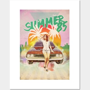 Summer 85 Poster Posters and Art